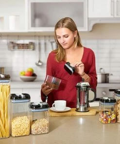 Beste deal ✨ KitchenBrothers Voorraadpotten - Luchtdichte Deksels - 14 Stuks Voorraadbussen - Herschrijfbare Labels - Kunststof ???? -Yoshiko Shop 550x550 492