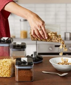 Beste deal ✨ KitchenBrothers Voorraadpotten - Luchtdichte Deksels - 14 Stuks Voorraadbussen - Herschrijfbare Labels - Kunststof ???? -Yoshiko Shop 550x550 493