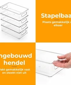 Flash-uitverkoop ???? Stosh Koelkast Organizer - Opbergbox - Lade Organizer - Keuken Organizers - Opbergdoos - Koelkast Bakjes - Transparant - 4 Stuks ???? 13 Flash-uitverkoop ???? Stosh Koelkast Organizer - Opbergbox - Lade Organizer - Keuken Organizers - Opbergdoos - Koelkast Bakjes - Transparant - 4 Stuks ???? -Yoshiko Shop 550x550 50