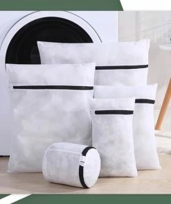 Goedkoopste ???? STACK Waszakken | Set Van 5 Waszakjes Met Rits - Waszak - Wasnet - Kledingzakjes - BH Was Zakjes - Laundry Bag Set Voor Ondergoed - Kleding - Delicaat Wasgoed - Wasmachine Zakjes - Wasgoed ???? -Yoshiko Shop 550x550 510