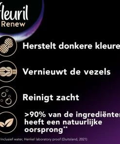 Kopen ???? Fleuril Renew Zwart - Vloeibaar Wasmiddel - 45 Wasbeurten ???? -Yoshiko Shop 550x550 537