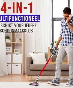 Aanbiedingen ???? Looki Airbot - 4-in-1 Steelstofzuiger En Kruimeldief - 21KPA - Draadloos & Zakloos - Oplaadbaar - 150W - Stofzuiger Zonder Zak ✨ -Yoshiko Shop 550x550 597