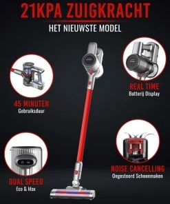 Aanbiedingen ???? Looki Airbot - 4-in-1 Steelstofzuiger En Kruimeldief - 21KPA - Draadloos & Zakloos - Oplaadbaar - 150W - Stofzuiger Zonder Zak ✨ -Yoshiko Shop 550x550 598