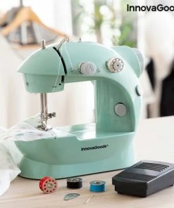 Beste deal ???? Innovagoods Sewny - Mini Draagbare Naaimachine - Met LED - Draadsnijder - Accessoires ????