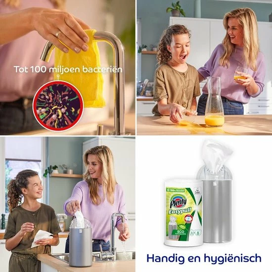 Beste deal ???? Plenty Easypull Eco Keukenrol - 6 Stuks - 100% Recycled Papier ???? 6 Beste deal ???? Plenty Easypull Eco Keukenrol - 6 Stuks - 100% Recycled Papier ???? - Afbeelding 4