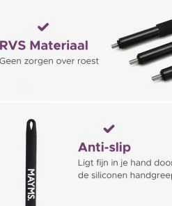 Beste deal ???? MAYMS® Vloerwisser Badkamer - Vloertrekker - Vloertrekker Met Steel - Floor Wiper - Aftrekker - RVS - Zwart - Design - Wisser - Vloerwisser Douche ???? 19 Beste deal ???? MAYMS® Vloerwisser Badkamer - Vloertrekker - Vloertrekker Met Steel - Floor Wiper - Aftrekker - RVS - Zwart - Design - Wisser - Vloerwisser Douche ???? -Yoshiko Shop 550x550 721