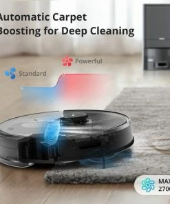 Coupon ???? Botslab By 360 S8 Plus Zuig- En Dweilrobot Met Auto-aftapstation, 2700 Pa Zuigvermogen, Zwart ???? -Yoshiko Shop 550x550 805