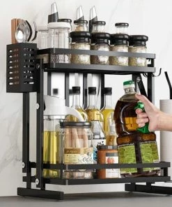 Korting ⭐ TammaT - Kruidenrek - Kruidenrek Staand - Inklapbare Keukenrek - 3-laags 35x21x56,5CM - Keuken Organizer - Aanrecht Organizer - Keuken Opslag - Roestvrij Staal - Opbergrek - Keuken Organizers - Roestvrij En Krasvrij ???? 33 Korting ⭐ TammaT - Kruidenrek - Kruidenrek Staand - Inklapbare Keukenrek - 3-laags 35x21x56,5CM - Keuken Organizer - Aanrecht Organizer - Keuken Opslag - Roestvrij Staal - Opbergrek - Keuken Organizers - Roestvrij En Krasvrij ???? -Yoshiko Shop 550x550 817