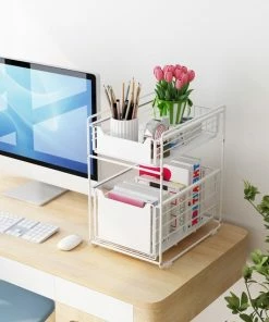 Flash-uitverkoop ???? BROËL™ Organizer – Ladekast - Opbergrek - Aanrecht Organiser – Keuken Organizers - Ladeblok - Kast Organizer - Organizer Lade - Wit - Ladesysteem - Gootsteen Organizer - Gootsteenkast Organizer - Keukenrek - Tweelaags – Metaal – Antislip ???? 22 Flash-uitverkoop ???? BROËL™ Organizer – Ladekast - Opbergrek - Aanrecht Organiser – Keuken Organizers - Ladeblok - Kast Organizer - Organizer Lade - Wit - Ladesysteem - Gootsteen Organizer - Gootsteenkast Organizer - Keukenrek - Tweelaags – Metaal – Antislip ???? -Yoshiko Shop 550x550 885