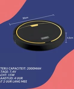 Kopen ???? Slimme Robotstofzuiger Met Dweilfunctie - 2800PA - Geschikt Voor Alle Vloertypen - Meerdere Kleuren - RAVEG ???? -Yoshiko Shop 550x550 913