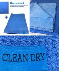 Begroting ???? Merkloos Ramenset Raamdoeken Microvezel Glasdoeken Droogdoek Ramen Clean Dry Blauw/blauw ⭐ -Yoshiko Shop 550x550 916