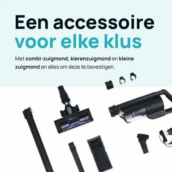 Hete verkoop ✔️ MOA - Steelstofzuiger - 2-in-1 - Kruimeldief - Draadloos - 120 Watt - Zonder Zak - VC72 ???? 5 Hete verkoop ✔️ MOA - Steelstofzuiger - 2-in-1 - Kruimeldief - Draadloos - 120 Watt - Zonder Zak - VC72 ???? - Afbeelding 3