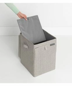 Nieuw ???? Brabantia Wasmand Met Deksel - Stapelbaar - 35 L - Grey ⭐ -Yoshiko Shop 550x550 957