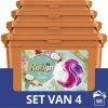 Groothandel ⌛ Robijn Kokos 3 In 1 Wascapsules - 4 X 15 Wasbeurten - Voordeelverpakking ✔️ -Yoshiko Shop 550x550 961