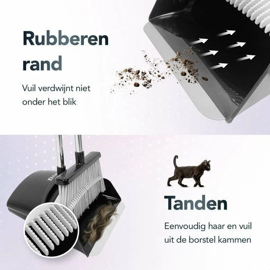 Aanbiedingen ???? LYDO Stoffer En Blik Met Lange Steel (130cm Verstelbaar) - Handveger Bezem En Vuilblik Met Borstel Op Steel - Stofblik En Veger ⭐ 8 Aanbiedingen ???? LYDO Stoffer En Blik Met Lange Steel (130cm Verstelbaar) - Handveger Bezem En Vuilblik Met Borstel Op Steel - Stofblik En Veger ⭐ - Afbeelding 6