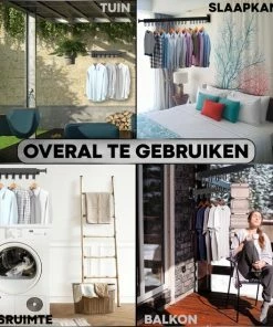 Beste recensies van ???? W&Z Droogrek Zonder Boren Inklapbaar Universeel Wasrek - Zwart ???? -Yoshiko Shop 550x551 1