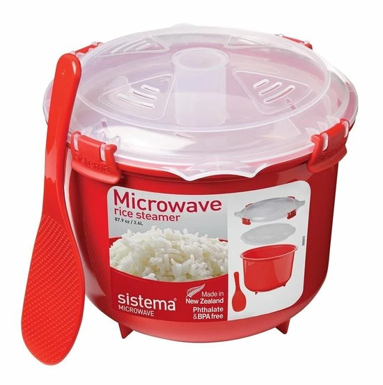 Flash-uitverkoop ???? Sistema Microwave Magnetronbak - Rijststomer - 2.6 Liter ???? 3 Flash-uitverkoop ???? Sistema Microwave Magnetronbak - Rijststomer - 2.6 Liter ????
