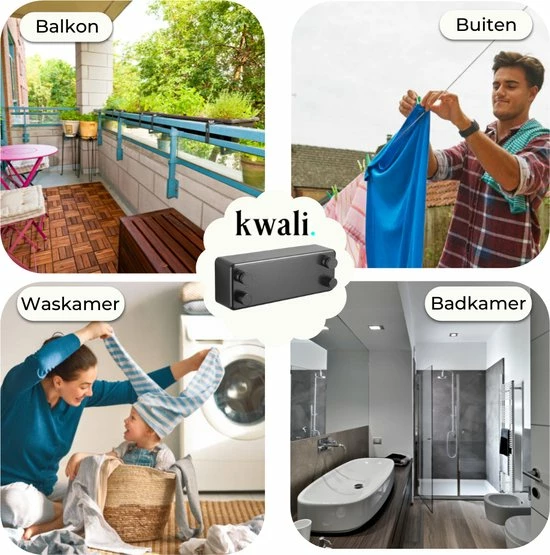 Kopen ???? Kwali. Waslijn Uittrekbaar - Waslijndraad Met Stalen Kern - Wasdraad - Wasrek Alternatief - Roldrooglijn - Uittrekbare Waslijn - 8,8 M Drooglengte ???? 9 Kopen ???? Kwali. Waslijn Uittrekbaar - Waslijndraad Met Stalen Kern - Wasdraad - Wasrek Alternatief - Roldrooglijn - Uittrekbare Waslijn - 8,8 M Drooglengte ???? - Afbeelding 7