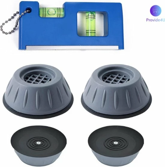 Beste Pirce ???? Merkloos Wasmachine Verhoger Inclusief Mini Waterpas – Wasmachine Trillingsdempers - Wasmachine Tussenstuk ???? 3 Beste Pirce ???? Merkloos Wasmachine Verhoger Inclusief Mini Waterpas – Wasmachine Trillingsdempers - Wasmachine Tussenstuk ????