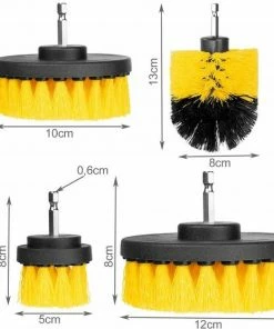Uitgang ❤️ Merkloos 4 Delige Schoonmaak Borstelset Voor In De Boormachine - Universeel - Top 4 Schoonmaakborstel ???? -Yoshiko Shop 550x557 7