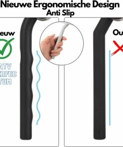 Kopen ???? ATV PERFECTUM Douchewisser Zwart Met Ophangsysteem - Raamwisser- Trekker Douche - Silicone - 21cm X 16cm - Badkamer Accessoires - Douchewisser ???? -Yoshiko Shop 550x558 1