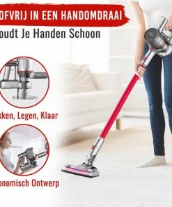 Aanbiedingen ???? Looki Airbot - 4-in-1 Steelstofzuiger En Kruimeldief - 21KPA - Draadloos & Zakloos - Oplaadbaar - 150W - Stofzuiger Zonder Zak ✨ -Yoshiko Shop 550x560 4