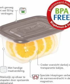 Goedkoopste ???? Lock&Lock Meal Prep Bakjes – Diepvriesbakjes - Vershoudbakjes Set Met Deksel - Magnetron Bakjes - Stevig En Herbruikbaar - BPA Vrij - Set Van 6 Stuks - 520ml ???? -Yoshiko Shop 550x560 5
