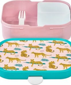 Aanbiedingen ❤️ Mepal – Lunchset Campus (sb + Lb) – Schoolbeker En Broodtrommel Voor Kinderen – Leopard – Bento Box - Lekvrij ???? -Yoshiko Shop 550x571 2