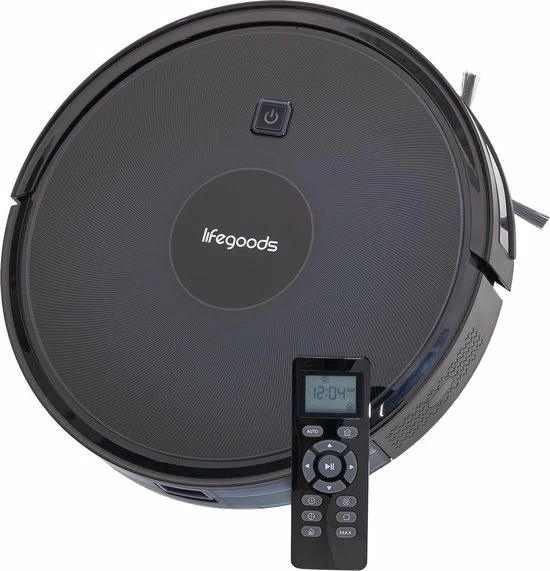 Coupon ???? LifeGoods Robotstofzuiger - Automatisch Laadstation - Dubbel Filtersysteem - 1600Pa - Zwart ???? 3 Coupon ???? LifeGoods Robotstofzuiger - Automatisch Laadstation - Dubbel Filtersysteem - 1600Pa - Zwart ????