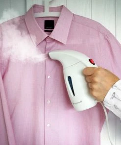 Beste Verkoop ???? LifeGoods Kledingstomer - Handstomer Voor Kleding/Textiel/Stof - 180ML Tank - Wit ???? -Yoshiko Shop 550x574