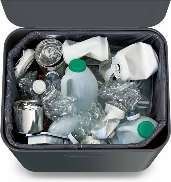 Gloednieuw ???? Joseph Joseph Intelligent Waste Totem - 60 Liter Inhoud - Met 3 Vakken - Grafiet ???? 18 Gloednieuw ???? Joseph Joseph Intelligent Waste Totem - 60 Liter Inhoud - Met 3 Vakken - Grafiet ???? - Afbeelding 16