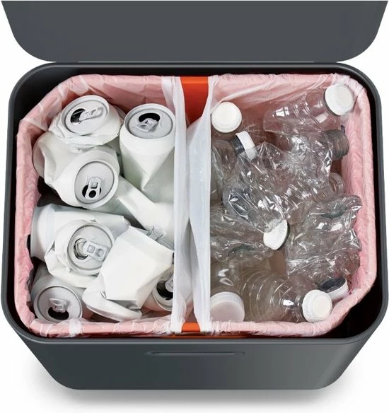 Gloednieuw ???? Joseph Joseph Intelligent Waste Totem - 60 Liter Inhoud - Met 3 Vakken - Grafiet ???? 20 Gloednieuw ???? Joseph Joseph Intelligent Waste Totem - 60 Liter Inhoud - Met 3 Vakken - Grafiet ???? - Afbeelding 18