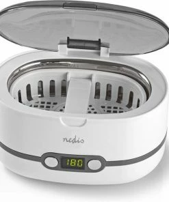 Beste Pirce ???? Nedis Ultrasone Juwelenreiniger | 130 Mm | 200 Mm | 125 Mm | Netvoeding | 230 V AC 50 Hz | Euro / Type-C (CEE 7/16) | Wit | Kunststof ✨ -Yoshiko Shop 550x584 6