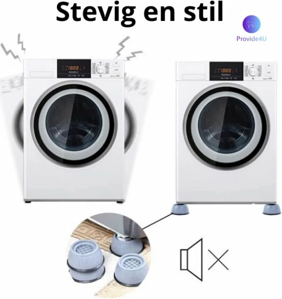 Beste Pirce ???? Merkloos Wasmachine Verhoger Inclusief Mini Waterpas – Wasmachine Trillingsdempers - Wasmachine Tussenstuk ???? 7 Beste Pirce ???? Merkloos Wasmachine Verhoger Inclusief Mini Waterpas – Wasmachine Trillingsdempers - Wasmachine Tussenstuk ???? - Afbeelding 5