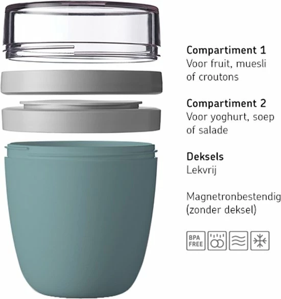 Nieuw ???? Mepal – Limited Edition Lunchpot Ellipse – Praktische Muesli Beker To Go – Lemon Vibe – Geschikt Voor Vriezer, Magnetron En Vaatwasser- Onbeperkt Genieten ???? 8 Nieuw ???? Mepal – Limited Edition Lunchpot Ellipse – Praktische Muesli Beker To Go – Lemon Vibe – Geschikt Voor Vriezer, Magnetron En Vaatwasser- Onbeperkt Genieten ???? - Afbeelding 6