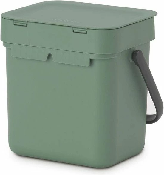 Beste Pirce ???? Brabantia Sort & Go Aanrecht Afvalbakje - 3 L - Fir Green ???? 5 Beste Pirce ???? Brabantia Sort & Go Aanrecht Afvalbakje - 3 L - Fir Green ???? - Afbeelding 3