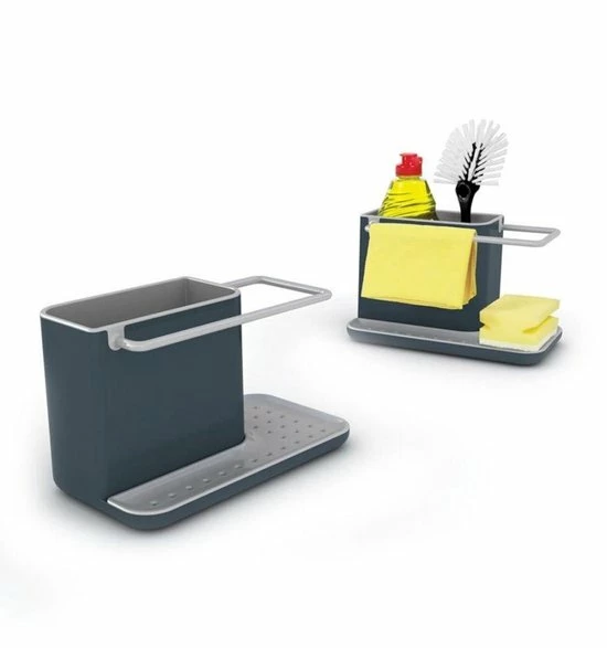 Beste deal ???? Joseph Joseph Caddy Gootsteenorganiser - Grijs ???? 6 Beste deal ???? Joseph Joseph Caddy Gootsteenorganiser - Grijs ???? - Afbeelding 4