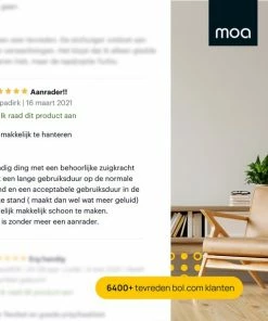 Hete verkoop ✔️ MOA - Steelstofzuiger - 2-in-1 - Kruimeldief - Draadloos - 120 Watt - Zonder Zak - VC72 ???? 15 Hete verkoop ✔️ MOA - Steelstofzuiger - 2-in-1 - Kruimeldief - Draadloos - 120 Watt - Zonder Zak - VC72 ???? -Yoshiko Shop 550x587 5