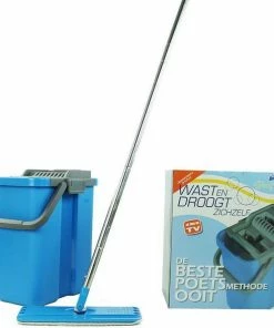Hete verkoop ???? Handy Mop - Dweilsysteem - Vloerwisser - Emmer Met Wringer - Blauw ✨ 13 Hete verkoop ???? Handy Mop - Dweilsysteem - Vloerwisser - Emmer Met Wringer - Blauw ✨ -Yoshiko Shop 550x589 1