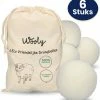 Aanbiedingen ???? Wooly Drogerballen - 6 Wasdroger Ballen - Duurzaam - Wol - Herbruikbare Wasballen - Wasbol - Wasverzachter ???? -Yoshiko Shop 550x589 2