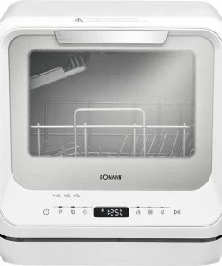 Goedkoop ???? Bomann TSG 5701 - Mini Vaatwasser, Campingvaatwasser – Wit ????