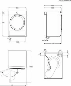 Beste Pirce ???? AEG T7DBP74K - 7000 Serie - SensiDry - Warmtepompdroger - NL/FR ✔️ 21 Beste Pirce ???? AEG T7DBP74K - 7000 Serie - SensiDry - Warmtepompdroger - NL/FR ✔️ -Yoshiko Shop 550x607 3