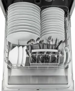 Nieuw ???? Tomado TDW6001S - Vrijstaande Vaatwasser - 12 Couverts - Energielabel E - 47 DB - Bestekmandje - Zilver ⌛ -Yoshiko Shop 550x622 3