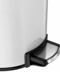 Goedkoopste ???? Pedaalemmer - 5 Liter - RVS - Wit - Prullenbak StangVollby Kallax - Toilet - Badkamer - Klein - Soft Close Deksel - Chique Design - Kleine Witte Pedaal Afvalemmer - Vuilnisbak Badkamer ???? -Yoshiko Shop 550x632 2