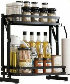 Korting ⭐ TammaT - Kruidenrek - Kruidenrek Staand - Inklapbare Keukenrek - 3-laags 35x21x56,5CM - Keuken Organizer - Aanrecht Organizer - Keuken Opslag - Roestvrij Staal - Opbergrek - Keuken Organizers - Roestvrij En Krasvrij ???? 37 Korting ⭐ TammaT - Kruidenrek - Kruidenrek Staand - Inklapbare Keukenrek - 3-laags 35x21x56,5CM - Keuken Organizer - Aanrecht Organizer - Keuken Opslag - Roestvrij Staal - Opbergrek - Keuken Organizers - Roestvrij En Krasvrij ???? -Yoshiko Shop 550x633 6
