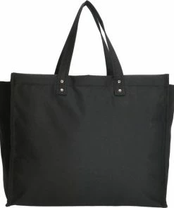 Groothandel ???? Merkloos Stevige Boodschappentas Basic - Breed - Zwart - Boodschappentas Canvas ???? -Yoshiko Shop 550x638 2