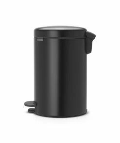 Gloednieuw ???? Brabantia NewIcon Prullenbak - 12 L - Matt Black ???? -Yoshiko Shop 550x641 7