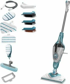 Aanbiedingen ???? BLACK+DECKER BHSM168DSM-QS Steam-Mop - 1600W - Met SteaMitt, Deltavoet En 13 Accessoires ???? -Yoshiko Shop 550x655 3