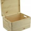 Uitgang ???? Deurklink24 Houten Kist Met Klepdeksel - 39,5 X 29,5 X 23 Cm - Inhoud 27,6L - Grenen Houten Kistje - Opbergkisten ???? 2 Uitgang ???? Deurklink24 Houten Kist Met Klepdeksel - 39,5 X 29,5 X 23 Cm - Inhoud 27,6L - Grenen Houten Kistje - Opbergkisten ???? -Yoshiko Shop 550x664