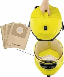 Gloednieuw ???? Saaf Stofzuigerzakken - Geschikt Voor Kärcher - 6.959-130.0 - 5 Stuks ????